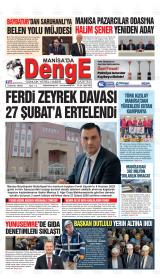 MANİSA'DA DENGE