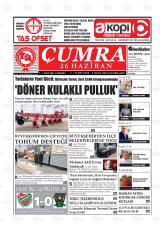 ÇUMRA 26 HAZİRAN