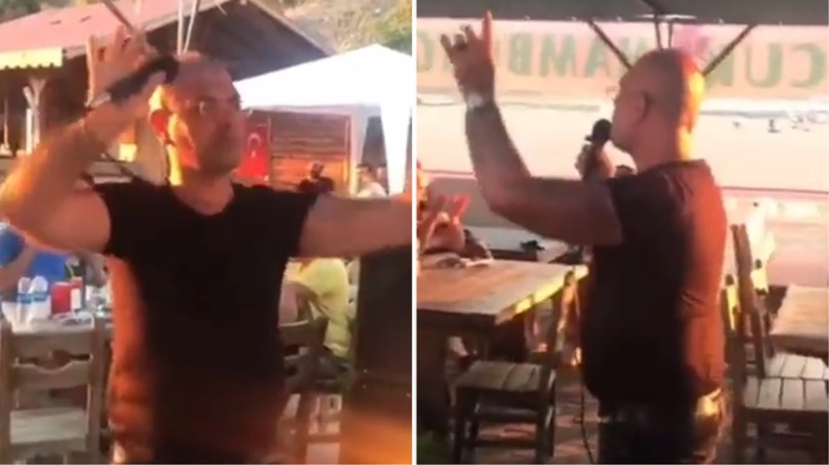 Sahneye çıkmak için 3 milyon euro isteyen Ajdar, 80 TL’ye 4 saat boyunca şarkı söylerken görüntülendi