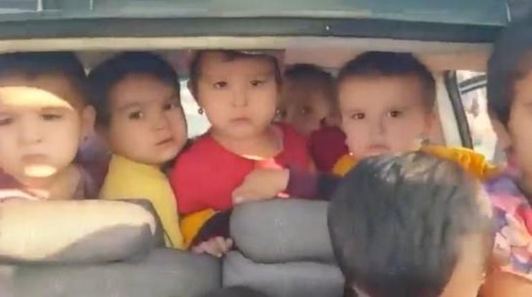 Dört kişilik araçtan 25 çocuk çıktı! Rezalet olayın başrolünden skandal savunma