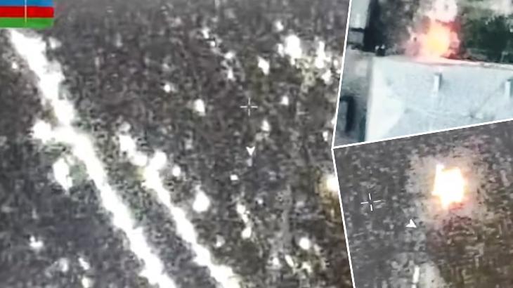 Skandal İHA kamerasında! Ermeniler Ağdere’den böyle ayrıldı