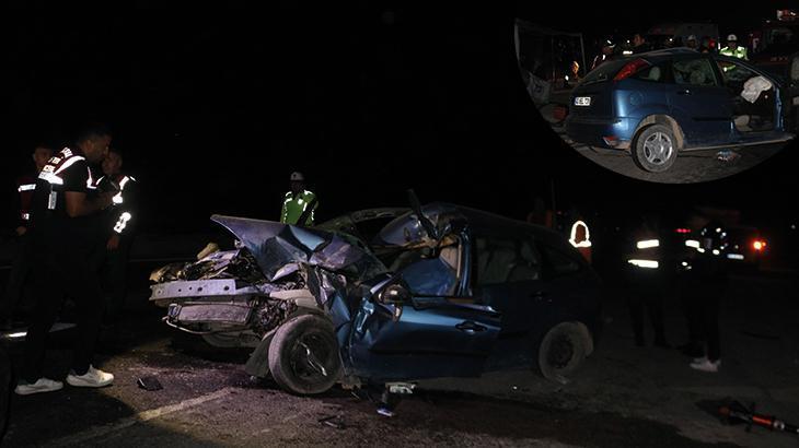 Nevşehir- kayseri yolunda otomobil ile kamyon çarpıştı: 1 ölü, 2 yaralı