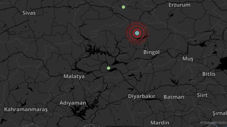 AFAD açıkladı! Bingöl’de 3.9 büyüklüğünde deprem
