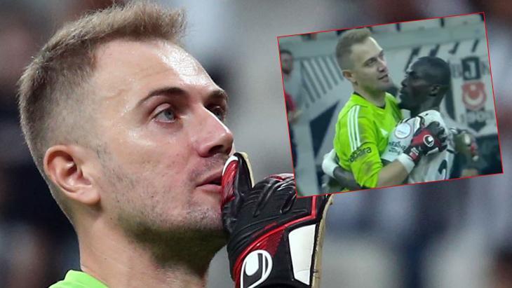 90+1’de Bailly ile Mert Günok arasında ilginç diyalog! Tecrübeli savunmacı özür diledi