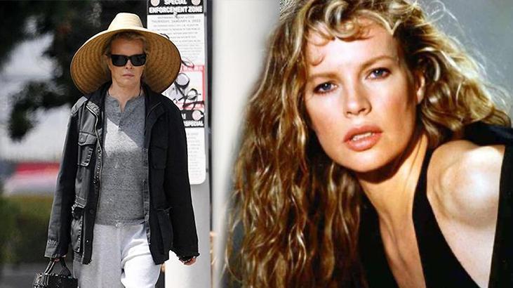 Agorafobi hastalığına yakalanmıştı! Kim Basinger kocaman şapkasıyla yüzünü gizledi