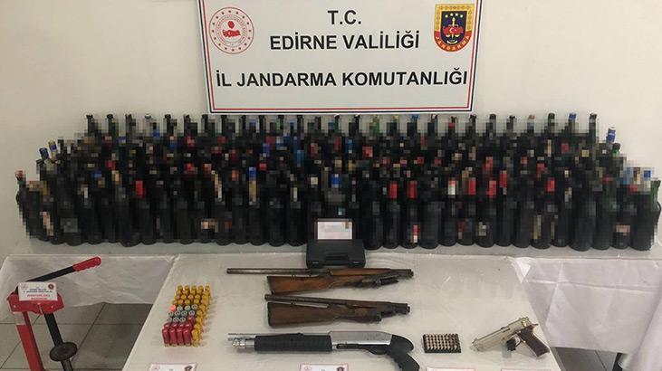Edirne’de sahte içki operasyonu! 13 bin 304 lira ceza kesildi