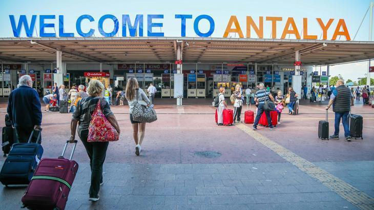 Antalya’daki turist sayısında artış