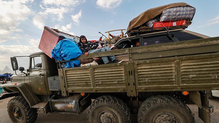 Karabağ’dan Ermenistan’a geçenlerin sayısı 87 bini aştı