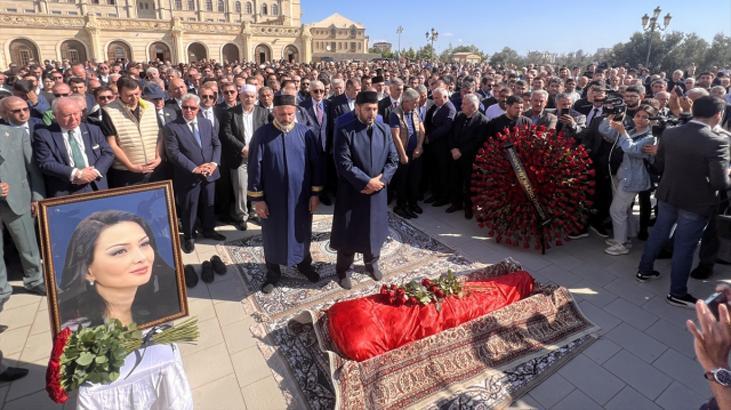Azerbaycanlı milletvekili Ganire Paşayeva son yolculuğuna uğurlandı!