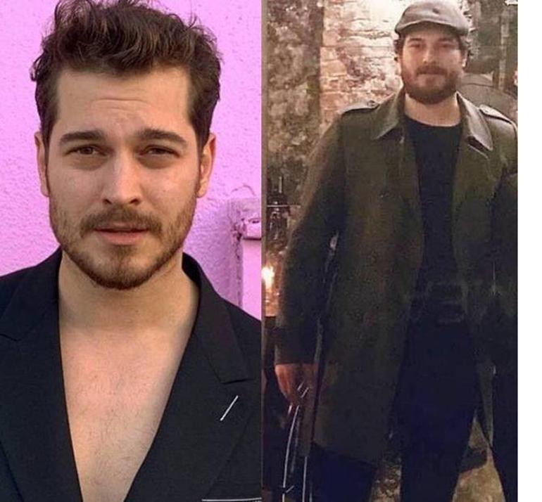 Çağatay Ulusoy’un yeni imajı dikkat çekti