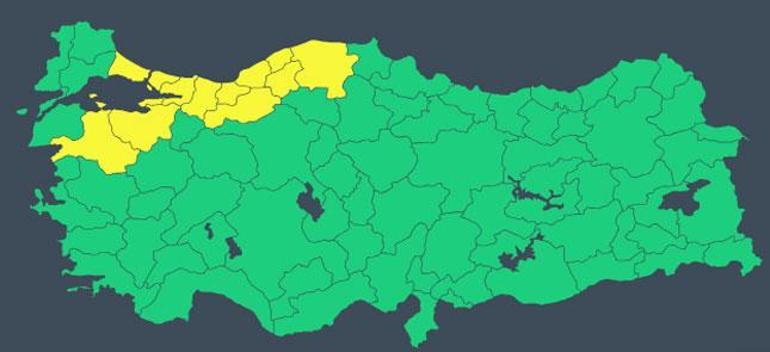 Meteoroloji'den yeni hava durumu raporu! İstanbul dahil 9 kentte alarm verildi