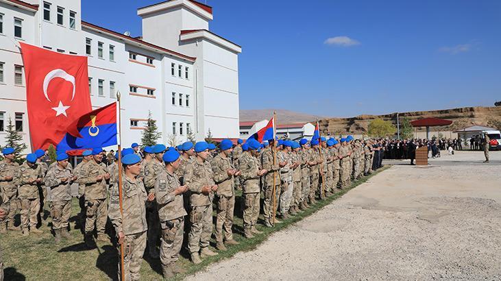 130 komando Zeytin Dalı Harekatı bölgesine uğurlandı