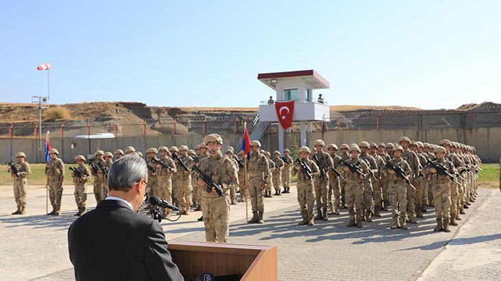 130 komando Zeytin Dalı Harekatı bölgesine uğurlandı
