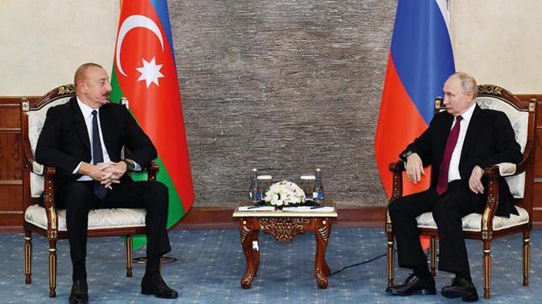 Aliyev ve Putin, Kırgızistan’ın başkenti Bişkek’te bir araya geldi