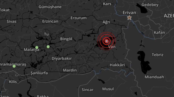 Van Gölü’nde 3.7 büyüklüğünde deprem