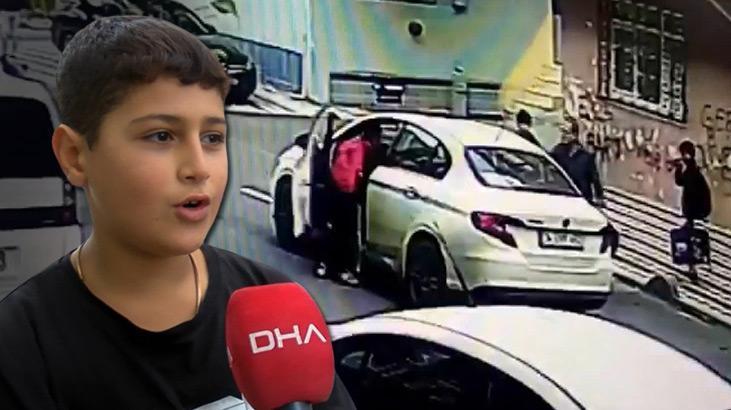 İstanbul’da faciayı önleyen 13 yaşındaki kahraman o anları anlattı