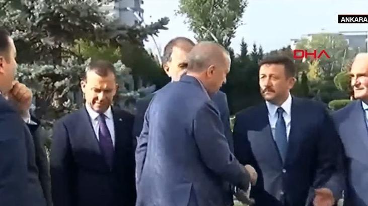 Cumhurbaşkanı Erdoğan, AK Parti Genel Merkezi’nde