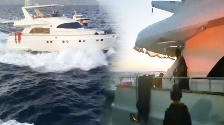 ABD bayraklı yat ile kaçış! Aralarında profesör ve eski emniyet müdürü var