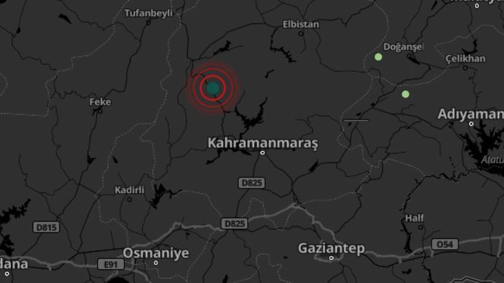 Kahramanmaraş’ta 4.3 büyüklüğünde deprem