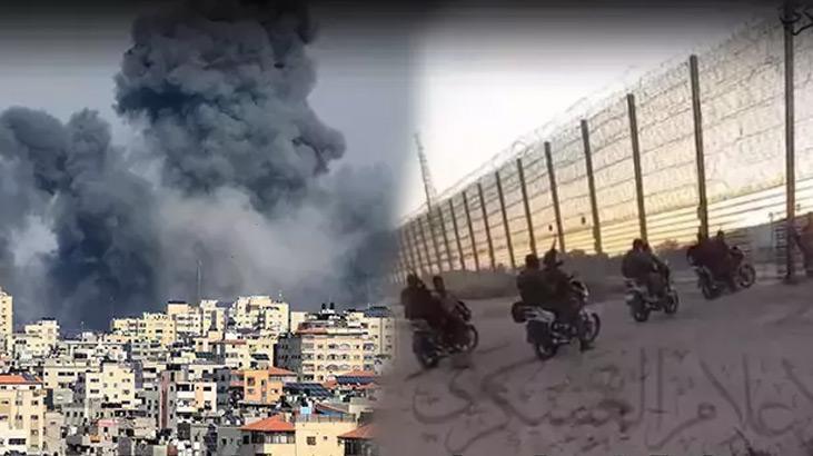 Hamas sızdı, İsrail ‘savaştayız’ dedi! Bölgeden peş peşe haberler