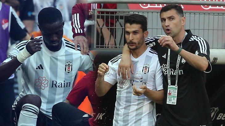 Beşiktaş’a sakatlık şoku! Yıldız futbolcu oyuna devam edemedi