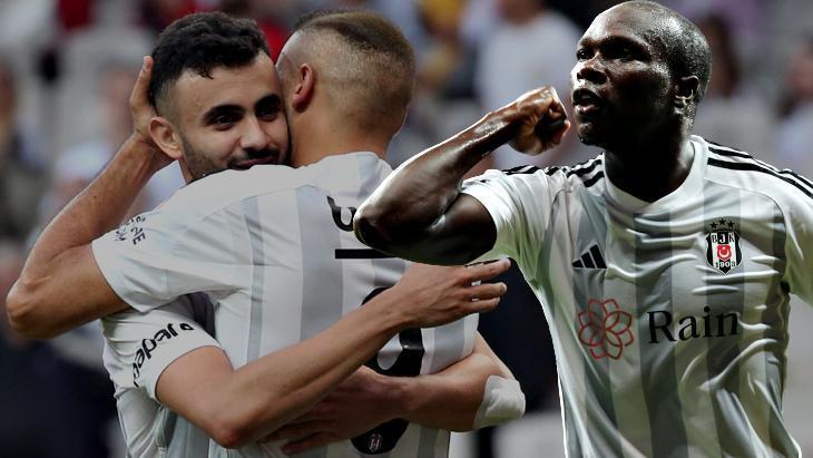 Beşiktaş’ta Vincent Aboubakar fırtınası! Rachid Ghezzal’dan bir ilk, Cenk Tosun alkışlandı