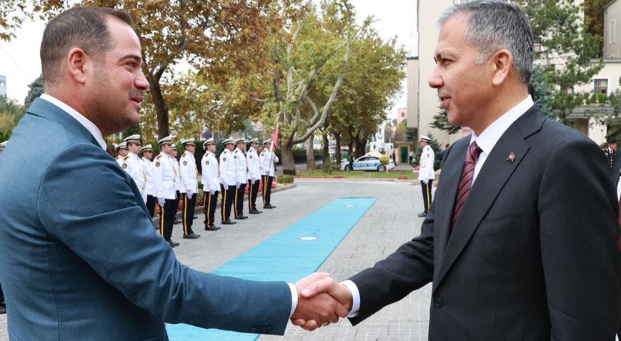 Ali Yerlikaya, Bulgar mevkidaşı ile bir araya geldi