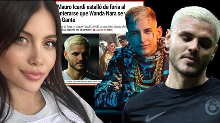 Wanda Nara ile L-Gante buluşması Icardi’yi çılgına çevirdi! Takım arkadaşları sakinleştirdi