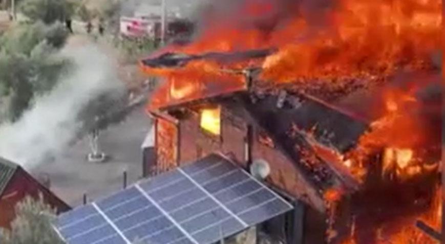 Göcek’te yangını! Konutta başlayan yangın ormanlık alana sıçradı