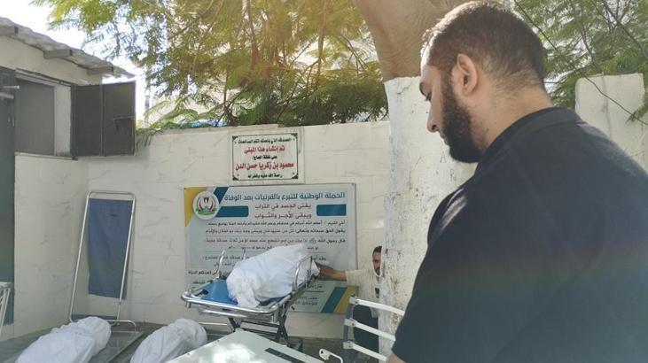 Son dakika…Gazze’de korkunç manzara! Morglar doldu, cesetler dışarda bekletiliyor