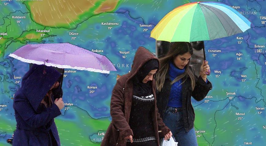 Kara kış kapıya dayandı! Meteoroloji gün verip uyardı: Sağanak, kar, toz taşımı geliyor