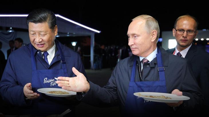 Orta Doğu’da kaos sürerken Putin Çin’e indi!