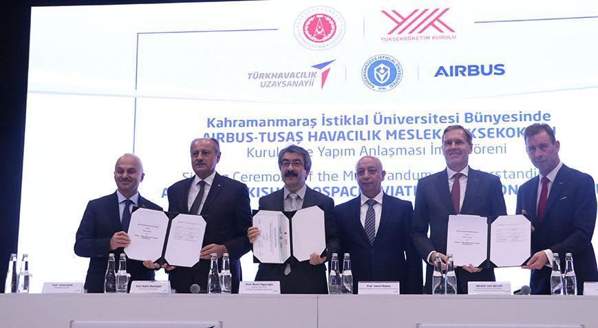 Kahramanmaraş’ta havacılık meslek yüksekokulu açılışı için protokol imzaladı