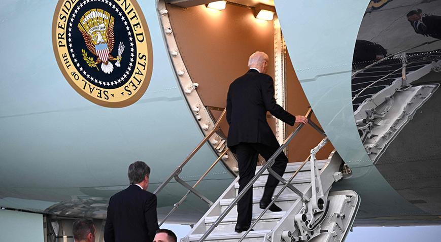 Biden İsrail’den ayrıldı! Yol üzerinde vatandaşları selamladı