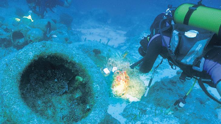 Suyun altındaki zaman kapsülleri