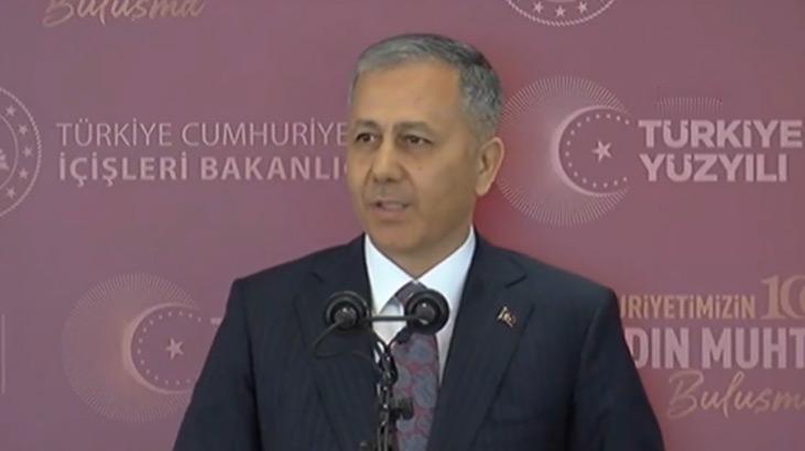 Bakan Yerlikaya’dan muhtarlara yerel seçim çağrısı