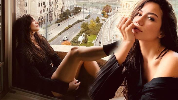 Demet Özdemir’den Budapeşte pozları