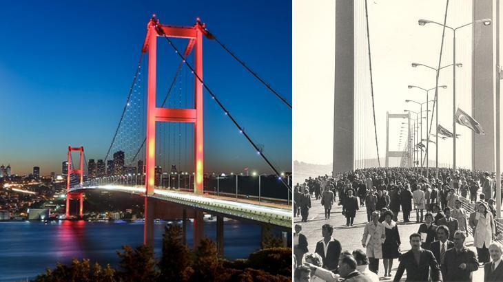 Cumhuriyetin 100’üncü yılı! 15 Temmuz Şehitler Köprüsü 50 yaşında