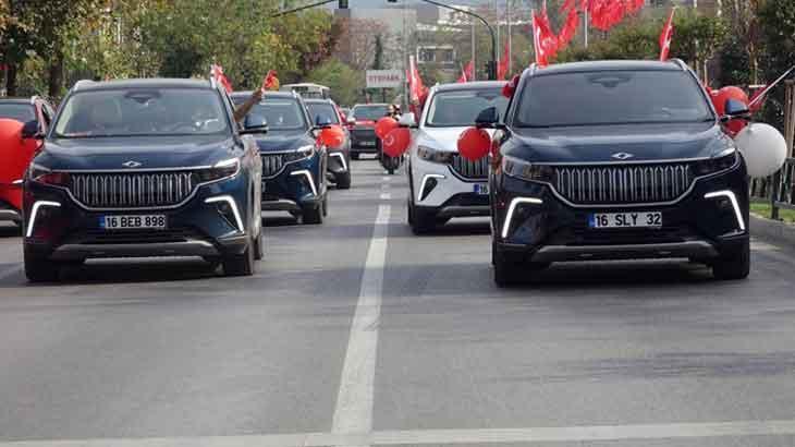 Bursa’da 100. yıla özel TOGG turu!