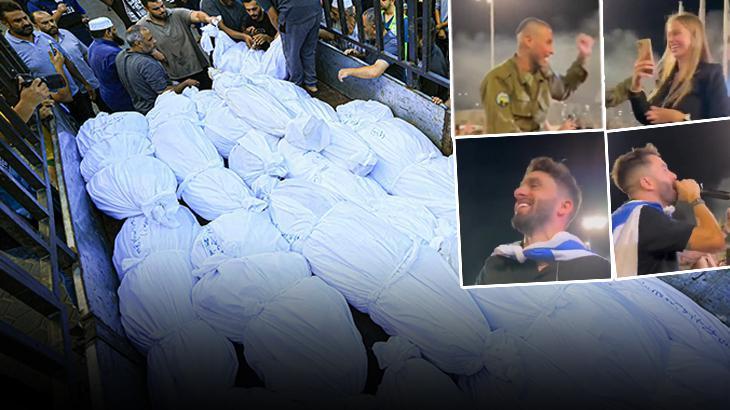 Katliamı kutladılar! İsrail’den skandal görüntü