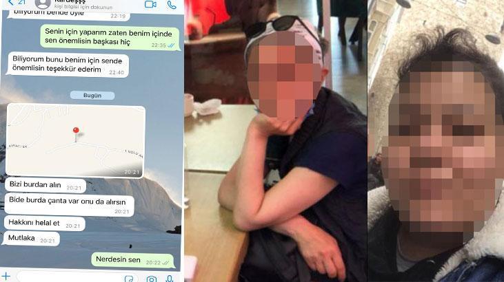 Ormandan hayat kurtaran mesaj! Anne ile kızının yeri tespit edildi