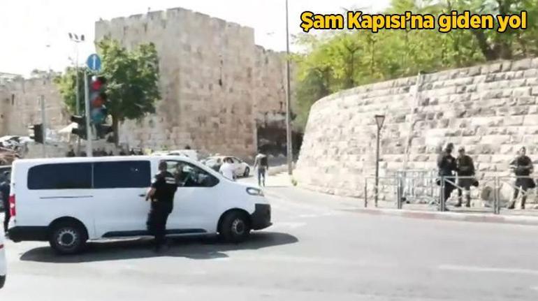 İkinci cuma! Mescid-i Aksa'da İsrail polisi her yeri sardı
