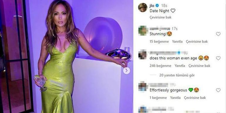 54 yaşındaki Jennifer Lopez'den dikkat çeken pozlar
