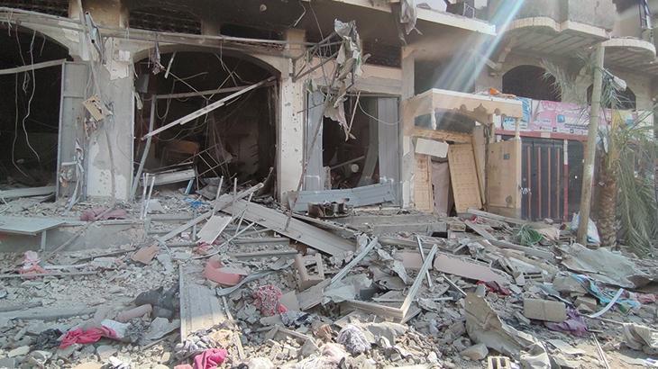 Al-Karama Mahallesi’ndeki yıkım görüntülendi! 'Evimi tanıyamadım'