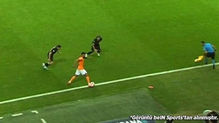 Galatasaray'ın ikinci golünde top çizgiyi geçti mi? Eski hakem canlı yayında açıkladı!