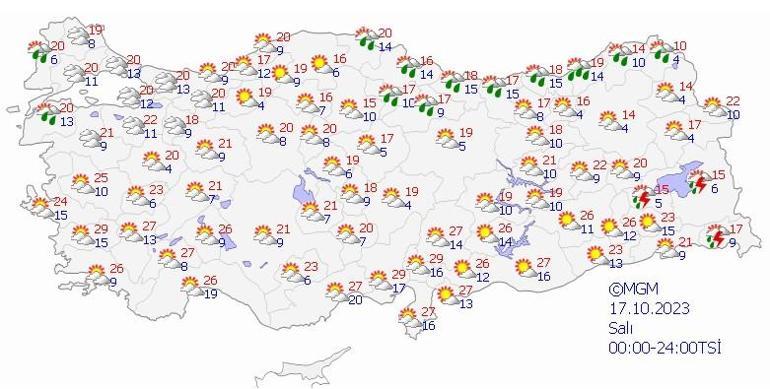 Türkiye genelinde sıcaklıklar daha da düşecek! İstanbul'a 10 kg yağış uyarısı
