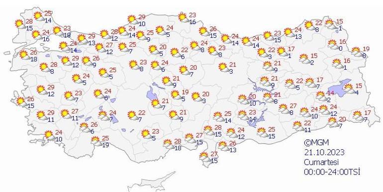 Türkiye genelinde sıcaklıklar daha da düşecek! İstanbul'a 10 kg yağış uyarısı