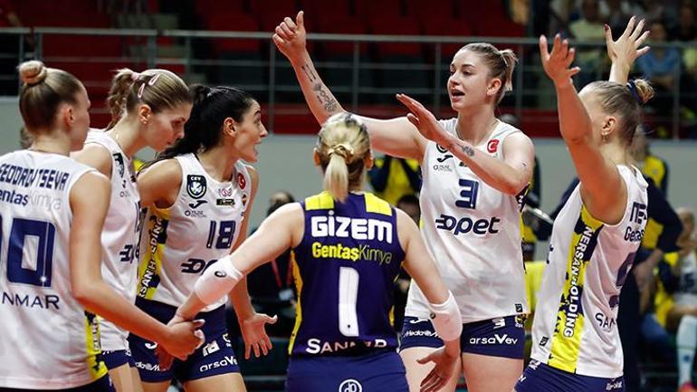 Fenerbahçe Opet'te Arina Fedorovtseva hayran bıraktı! Magdalena Stysiak parmak ısırttı