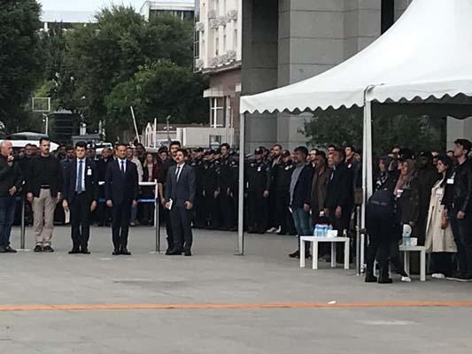 Büyükçekmece’de şehit polis Cihat Ermiş için tören düzenlendi