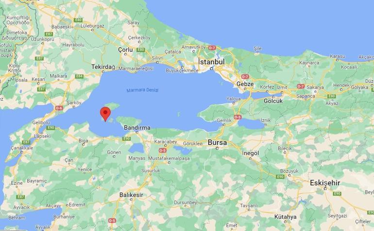 Son dakika: Marmara Denizi'nde 4.1 büyüklüğünde deprem